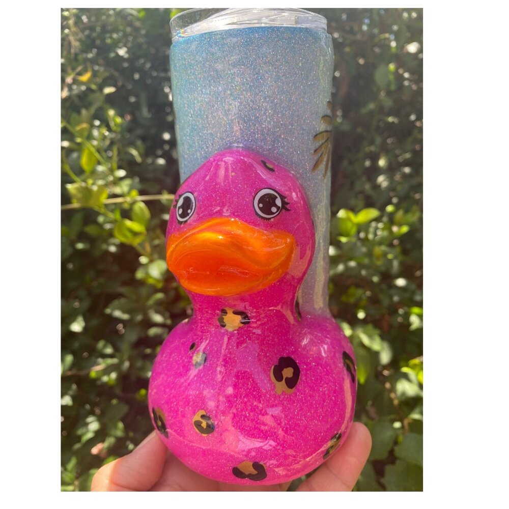 12 Oz 3D duck tumbler